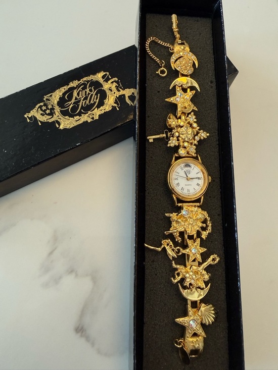 Kirks Folly Accessories - 90s Vintage Moon Phase Kirks Folly Women’s Watch
